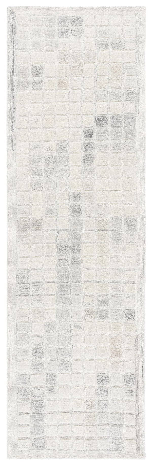 Safavieh Ebony 375a Ivory Grey Ivory ,Grey 80% Wool,20% Cotton Ebn375a-28