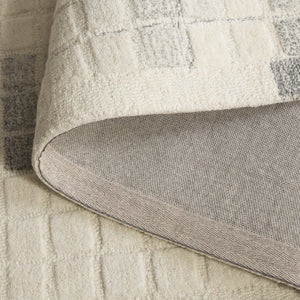 Safavieh Ebony 375a Ivory Grey Ivory ,Grey 80% Wool,20% Cotton Ebn375a-5