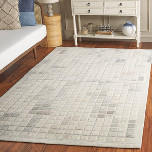 Safavieh Ebony 375a Ivory Grey Ivory ,Grey 80% Wool,20% Cotton Ebn375a-5