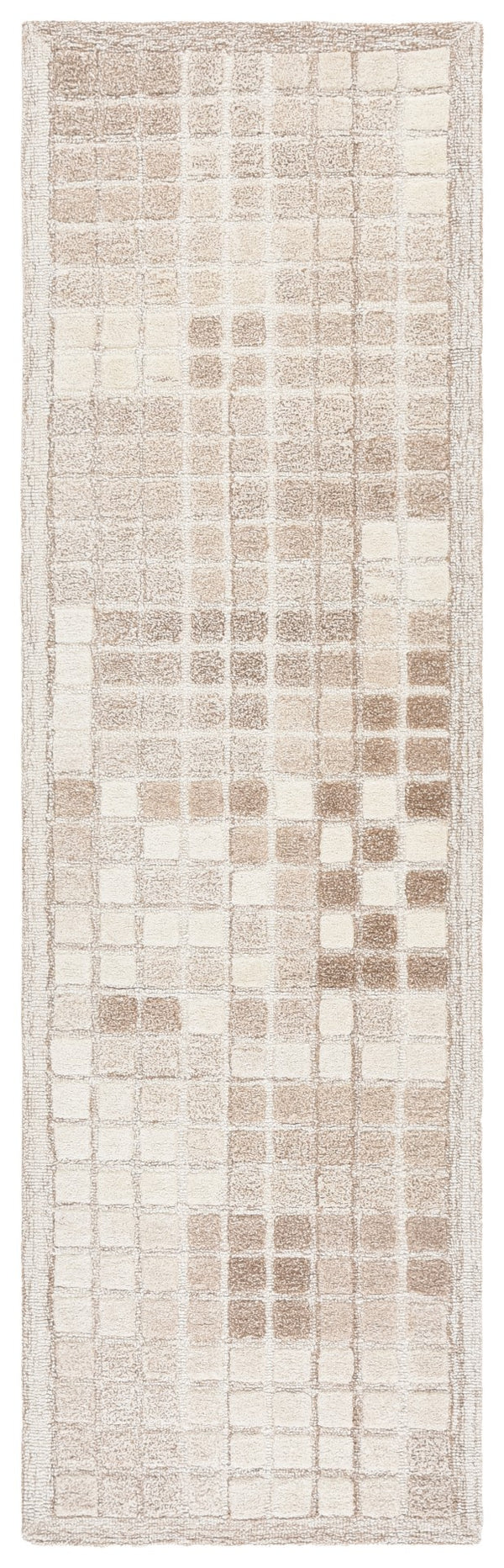 Safavieh Ebony 375t Ivory Brown Ivory ,Brown 80% Wool,20% Cotton Ebn375t-28