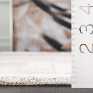 Safavieh Ebony 375t Ivory Brown Ivory ,Brown 80% Wool,20% Cotton Ebn375t-3