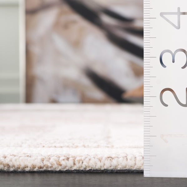 Safavieh Ebony 375t Ivory Brown Ivory ,Brown 80% Wool,20% Cotton Ebn375t-3