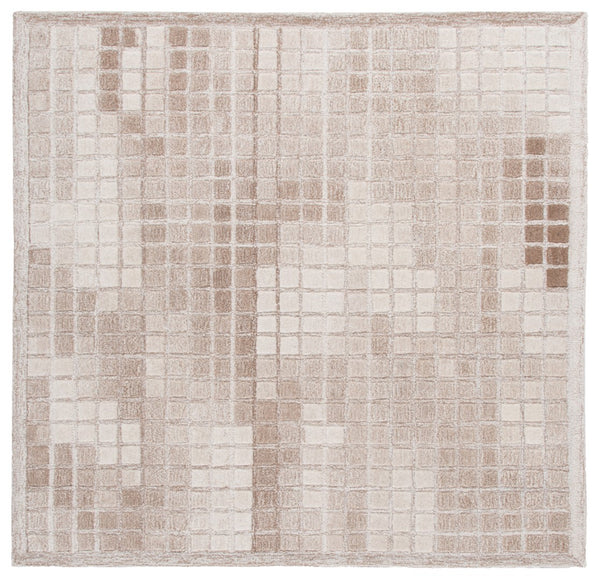 Safavieh Ebony 375t Ivory Brown Ivory ,Brown 80% Wool,20% Cotton Ebn375t-6