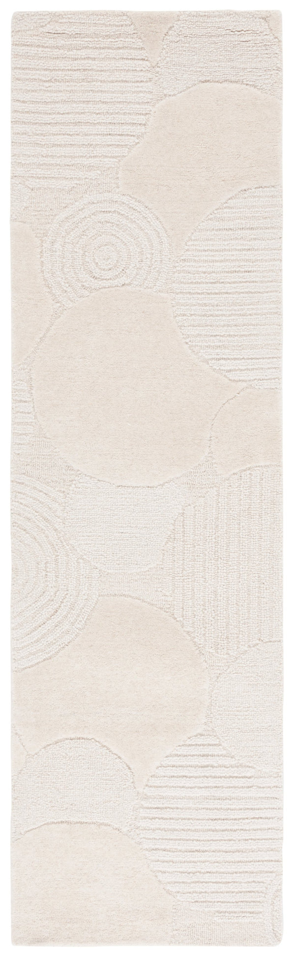 Safavieh Ebony Area Rug - Luxurious Hand-tufted Wool & Cotton Blend For Modern Interior Decor & Comfort Ivory 80% Wool,20% Cotton Ebn403a-4