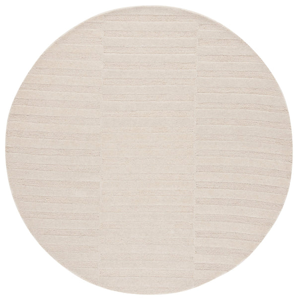 Safavieh Ebony Modern Hand-tufted Area Rug - Luxurious Wool & Cotton Blend For Cozy Home Décor Excellence Ivory 80% Wool,20% Cotton Ebn404a-3