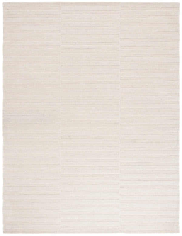 Safavieh Ebony Modern Hand-tufted Area Rug - Luxurious Wool & Cotton Blend For Cozy Home Décor Excellence Ivory 80% Wool,20% Cotton Ebn404a-3