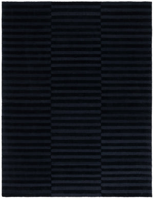 Safavieh Ebony Modern Hand-tufted Area Rug - Luxurious Wool & Cotton Blend For Cozy Home Décor Excellence Charcoal 80% Wool,20% Cotton Ebn404h-3