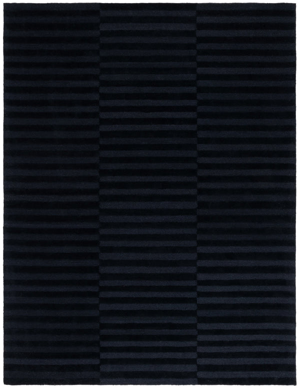 Safavieh Ebony Modern Hand-tufted Area Rug - Luxurious Wool & Cotton Blend For Cozy Home Décor Excellence Charcoal 80% Wool,20% Cotton Ebn404h-3