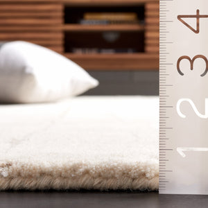 Safavieh Ebony Hand-tufted Area Rug - Modern Abstract Design In Soft Wool Blend For Stylish Home Decor Ivory ,Grey 80% Wool,20% Cotton Ebn405a-3