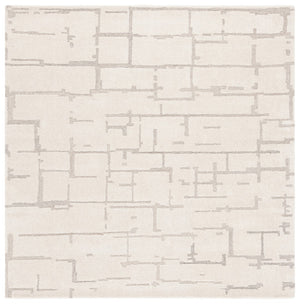 Safavieh Ebony Hand-tufted Area Rug - Luxurious Wool & Cotton Blend For Timeless Elegance And Comfort Ivory ,Grey 80% Wool,20% Cotton Ebn405a-6