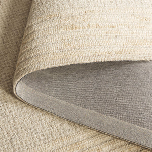 Safavieh Ebony Luxurious Ivory Beige 8X10 Hand-Tufted Wool Cotton Rug, Scandinavian Modern Low-Profile Plush 3'-0" x 5'-0" EBN425A-3