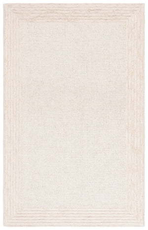 Safavieh Ebony Luxurious Hand-tufted Area Rug In Elegant Ivory And Beige For Timeless Living Room Style Ivory ,Beige Wool And Cotton Ebn425a-5