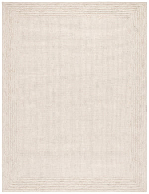 Safavieh Ebony Luxurious Hand-tufted Area Rug In Elegant Ivory And Beige For Timeless Living Room Style Ivory ,Beige Wool And Cotton Ebn425a-5