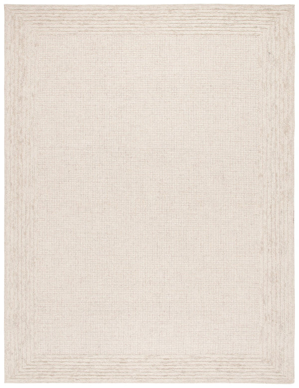 Safavieh Ebony Luxurious Hand-tufted Area Rug In Elegant Ivory And Beige For Timeless Living Room Style Ivory ,Beige Wool And Cotton Ebn425a-5
