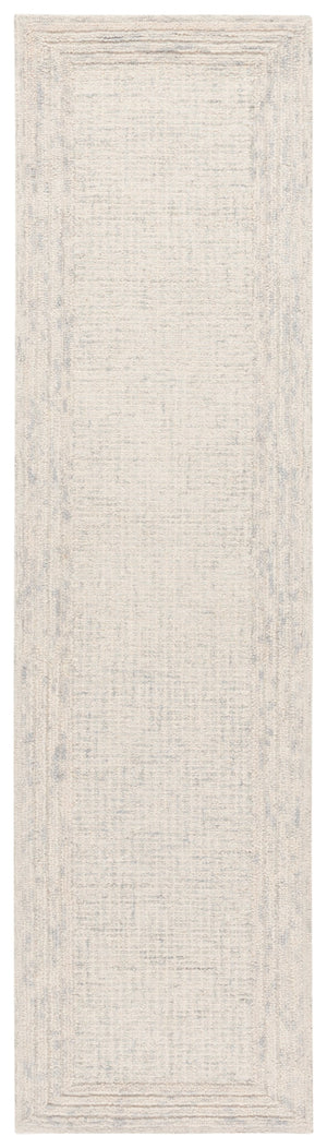 Safavieh Ebony Luxurious Hand-tufted Area Rug In Elegant Ivory And Beige For Timeless Living Room Style Denim ,Grey Wool And Cotton Ebn425l-5