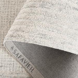 Safavieh Ebony Luxurious Hand-tufted Area Rug In Elegant Ivory And Beige For Timeless Living Room Style Denim ,Grey Wool And Cotton Ebn425l-5