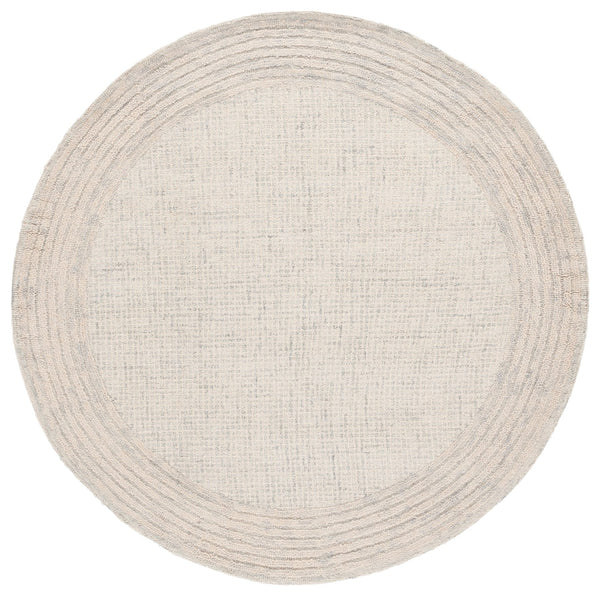 Safavieh Ebony Luxurious Hand-tufted Area Rug In Elegant Ivory And Beige For Timeless Living Room Style Denim ,Grey Wool And Cotton Ebn425l-5