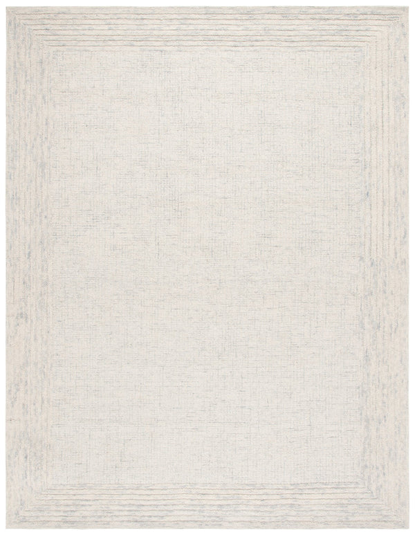 Safavieh Ebony Luxurious Hand-tufted Area Rug In Elegant Ivory And Beige For Timeless Living Room Style Denim ,Grey Wool And Cotton Ebn425l-5