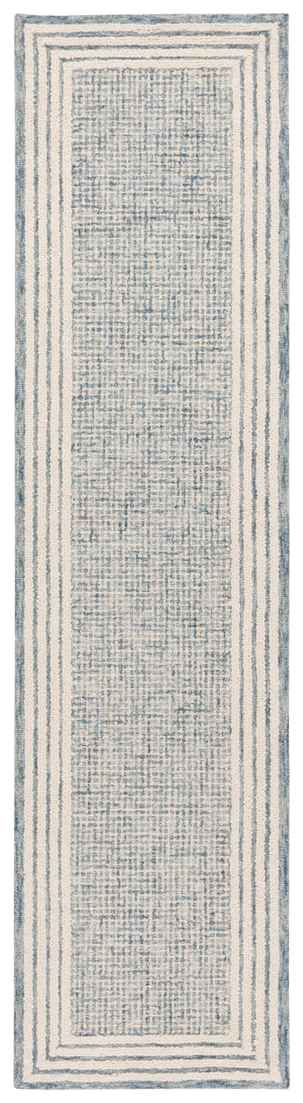 Safavieh Ebony Luxurious Hand-tufted Area Rug In Elegant Ivory And Beige For Timeless Living Room Style Blue ,Ivory Wool And Cotton Ebn425m-6sq