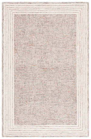 Safavieh Ebony Luxurious Hand-tufted Area Rug In Elegant Ivory And Beige For Timeless Living Room Style Ivory ,Red Wool And Cotton Ebn425q-6