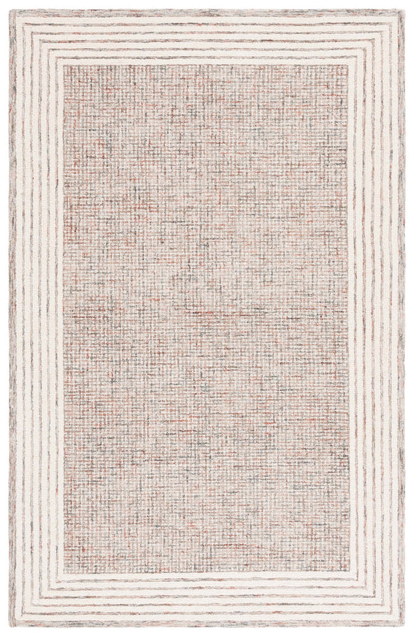 Safavieh Ebony Luxurious Hand-tufted Area Rug In Elegant Ivory And Beige For Timeless Living Room Style Ivory ,Red Wool And Cotton Ebn425q-6