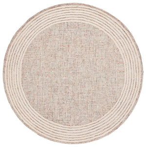 Safavieh Ebony Luxurious Hand-tufted Area Rug In Elegant Ivory And Beige For Timeless Living Room Style Ivory ,Red Wool And Cotton Ebn425q-6