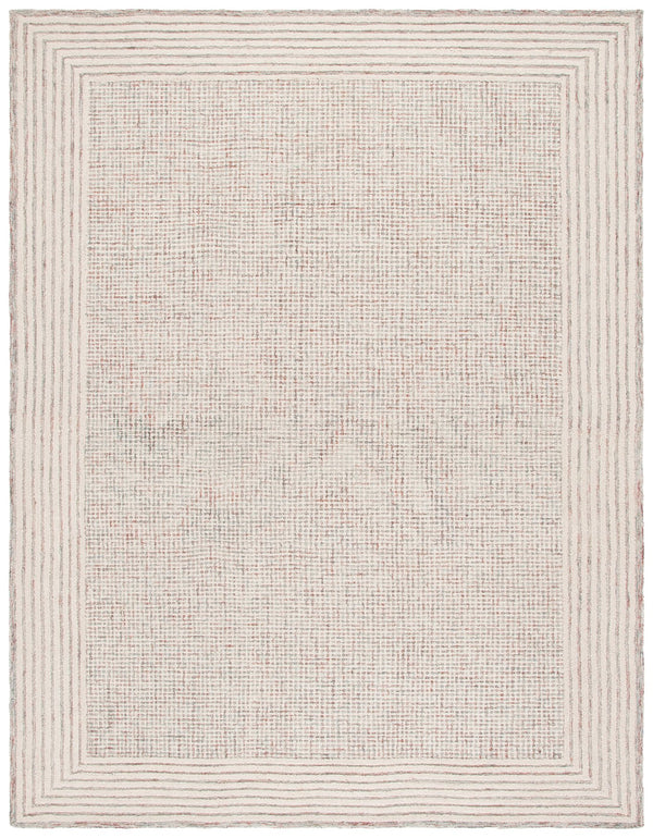 Safavieh Ebony Luxurious Hand-tufted Area Rug In Elegant Ivory And Beige For Timeless Living Room Style Ivory ,Red Wool And Cotton Ebn425q-6