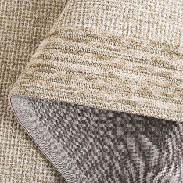 Safavieh Ebony Luxurious Hand-tufted Area Rug In Elegant Ivory And Beige For Timeless Living Room Style Light Green ,Beige Wool And Cotton Ebn425y-6r