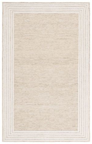 Safavieh Ebony Hand Tufted Area Rug - Luxurious Comfort And Elegant Modern Style For Home Or Office Decor Beige ,Ivory Wool And Cotton Ebn426b-6sq