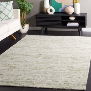 Safavieh Ebony Hand-tufted Textured Area Rug – Luxurious Wool Blend In Nature-inspired Hues For Timeless Elegance Green ,Ivory 80% Wool 20% Cotton Ebn450y-6