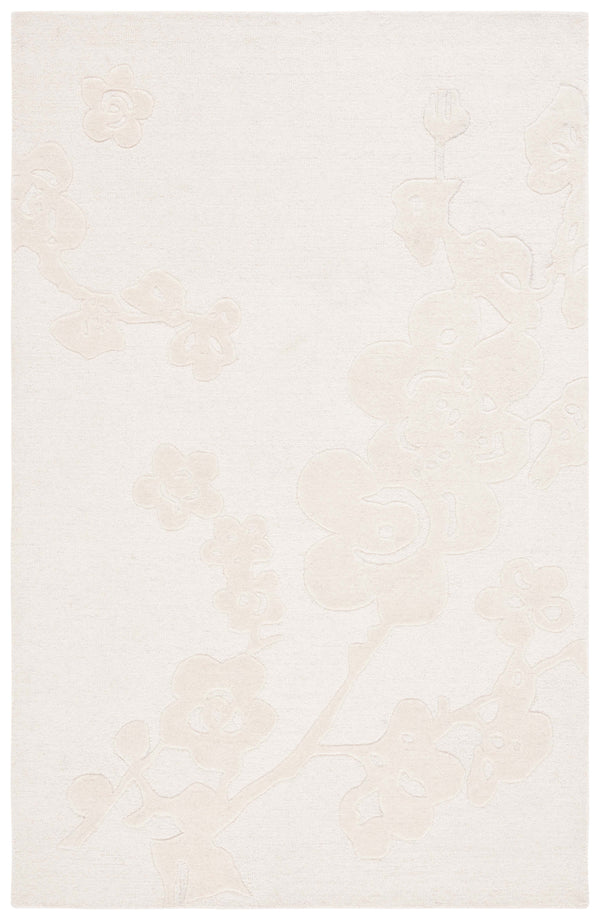 Safavieh Ebony 504 Hand Tufted Modern Rug Ivory 5' x 8'