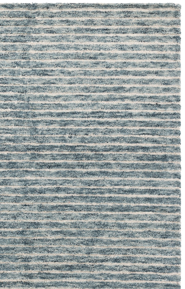 Safavieh Ebony Hand‑Tufted Wool Rug In Rich Blue — Minimalist Solid Design, Soft Durable Comfort For Home 4'-0" x 6'-0" EBN507M-4