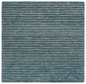 Safavieh Ebony Hand-Tufted Wool Rug In Serene Blue — Low-Profile, Durable Luxury For Living Rooms & Beds 5'-0" x 8'-0" EBN507M-5