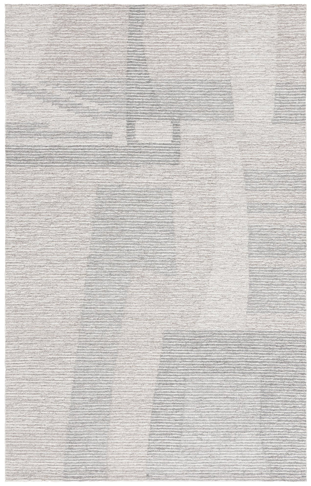 Safavieh Ebony Luxurious Hand-tufted Runner Rug - Contemporary Grey And Beige Design For Timeless Elegance Grey ,Beige 80% Wool % 20% Cotton Ebn525f-6sq