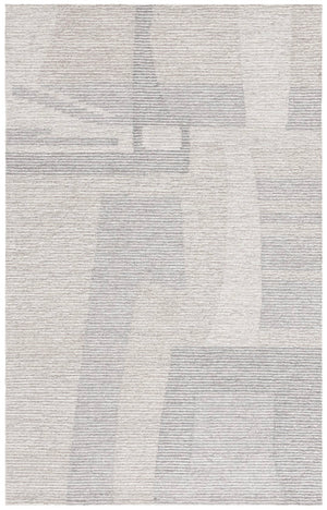 Safavieh Ebony Hand-tufted Area Rug - Luxurious Wool & Cotton Blend, Abstract Design For Stylish Home Decor Grey ,Beige 80% Wool % 20% Cotton Ebn525f-4