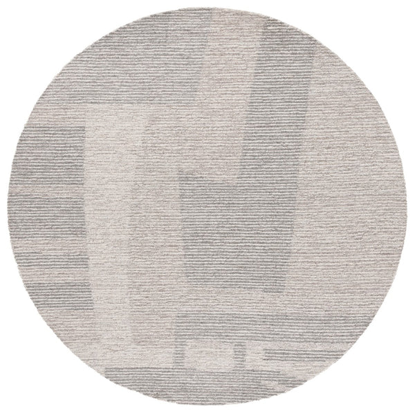 Safavieh Ebony Hand-tufted Area Rug - Luxurious Wool & Cotton Blend, Abstract Design For Stylish Home Decor Grey ,Beige 80% Wool % 20% Cotton Ebn525f-4