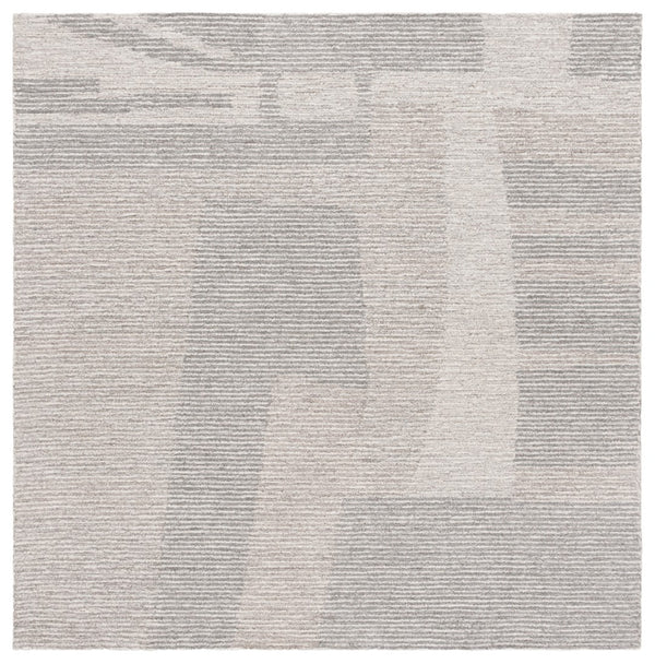 Safavieh Ebony Hand-tufted Area Rug - Luxurious Wool & Cotton Blend, Abstract Design For Stylish Home Decor Grey ,Beige 80% Wool % 20% Cotton Ebn525f-4