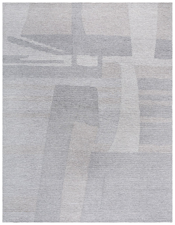 Safavieh Ebony Hand-tufted Area Rug - Luxurious Wool & Cotton Blend, Abstract Design For Stylish Home Decor Grey ,Beige 80% Wool % 20% Cotton Ebn525f-4