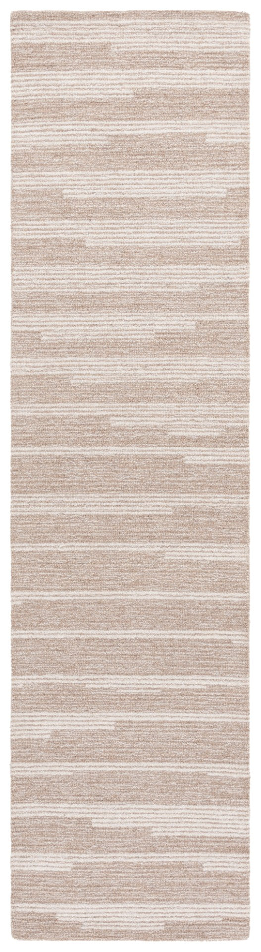 Safavieh Ebony Hand-tufted Area Rug - Luxurious Wool Blend With Striped Design For Timeless Home Elegance Beige ,Ivory 80% Wool % 20% Cotton Ebn526b-9