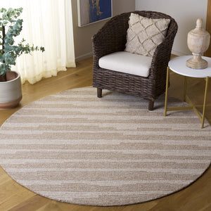 Safavieh Ebony Hand Tufted Area Rug - Luxurious Runner For Hallways, Crafted In India With Premium Materials Beige ,Ivory 80% Wool % 20% Cotton Ebn526b-6r