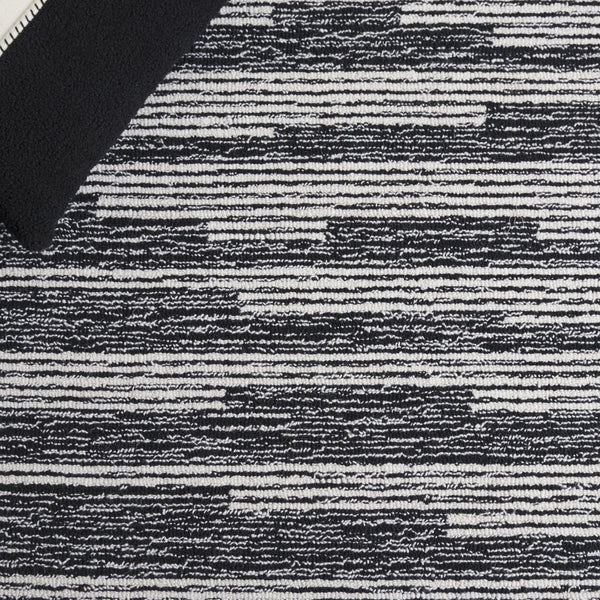 Safavieh Ebony Hand Tufted Area Rug - Luxurious Runner For Hallways, Crafted In India With Premium Materials Black ,Ivory 80% Wool % 20% Cotton Ebn526z-5