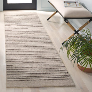 Safavieh Ebony Hand-tufted Runner Rug - Luxurious Gray And Black Design For Stylish Hallways And Spaces Grey ,Black 80% Wool % 20% Cotton Ebn527f-29