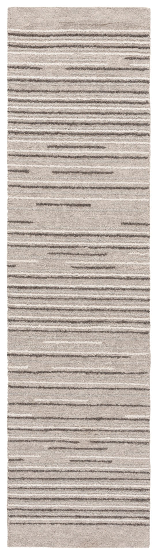 Safavieh Ebony Hand-tufted Area Rug In Elegant Grey And Black Palette - Modern Design For Any Room Decor Grey ,Black 80% Wool % 20% Cotton Ebn527f-6