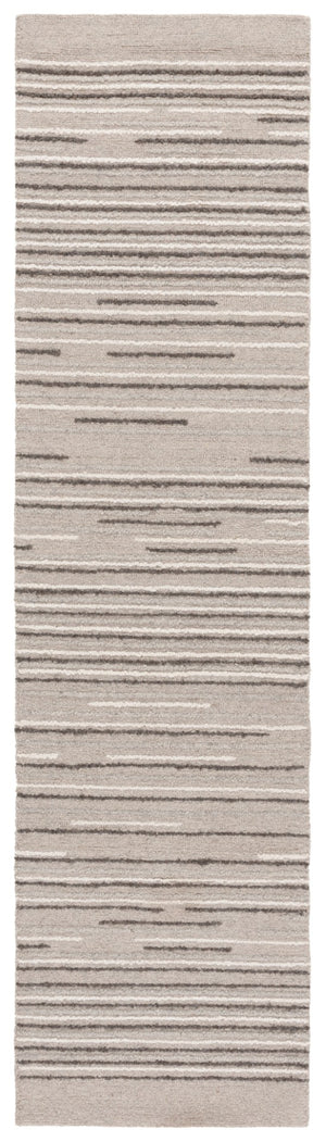 Safavieh Ebony Hand-tufted Area Rug In Elegant Grey And Black Palette - Modern Design For Any Room Decor Grey ,Black 80% Wool % 20% Cotton Ebn527f-6