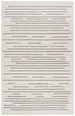 Safavieh Ebony Hand-tufted Runner Rug - Luxurious Gray And Black Design For Stylish Hallways And Spaces Grey ,Black 80% Wool % 20% Cotton Ebn527f-5