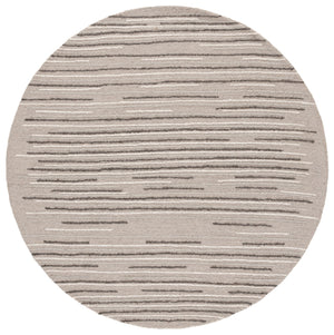 Safavieh Ebony Hand-tufted Runner Rug - Luxurious Gray And Black Design For Stylish Hallways And Spaces Grey ,Black 80% Wool % 20% Cotton Ebn527f-6r