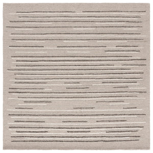 Safavieh Ebony Hand-tufted Area Rug In Elegant Grey And Black Palette - Modern Design For Any Room Decor Grey ,Black 80% Wool % 20% Cotton Ebn527f-6