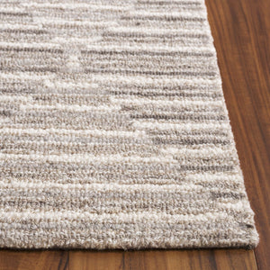 Safavieh Ebony Hand-tufted Runner Rug - Elegant Wool & Cotton Blend With Striped Motifs For Timeless Style Beige ,Ivory 80% Wool % 20% Cotton Ebn528b-5