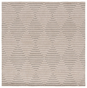 Safavieh Ebony Hand-tufted Runner Rug - Elegant Wool & Cotton Blend With Striped Motifs For Timeless Style Beige ,Ivory 80% Wool % 20% Cotton Ebn528b-6sq