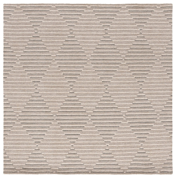 Safavieh Ebony Hand-tufted Runner Rug - Elegant Wool & Cotton Blend With Striped Motifs For Timeless Style Beige ,Ivory 80% Wool % 20% Cotton Ebn528b-6sq